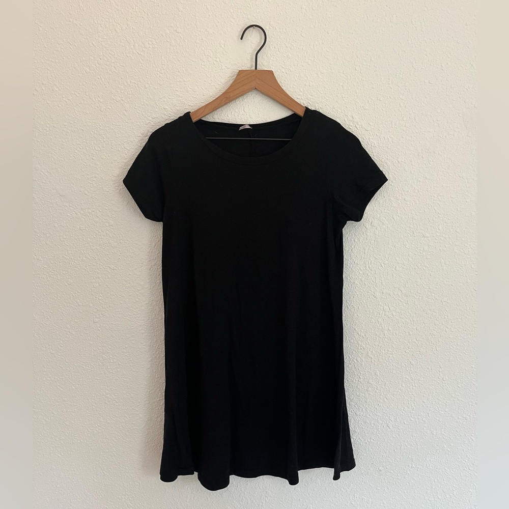 Black T-shirt Dress